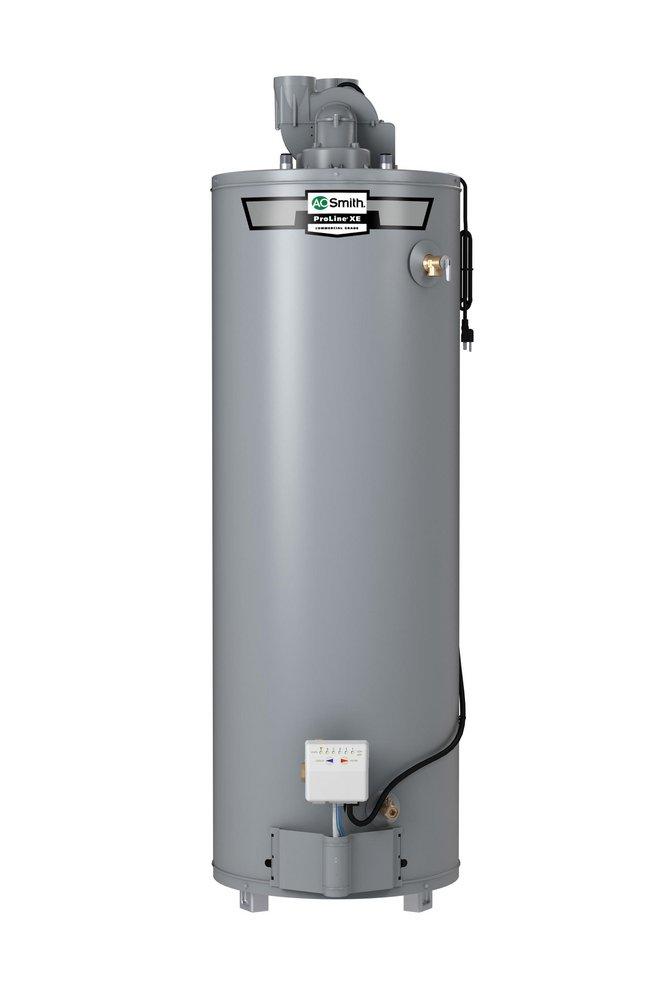 A.O. Smith High Efficiency and Tall 42 MBH Plumbing and Residential Natural Gas Water Heater 