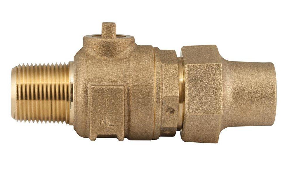 Ford Meter Box MIP x Flared Ball Corporation Stop 