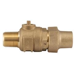 1 in. MIP x Flared Ball Corporation Stop