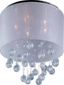 ET2 Lighting Polished Chrome 60 W 5- Light G9 Flush Mount Ceiling Fixture 