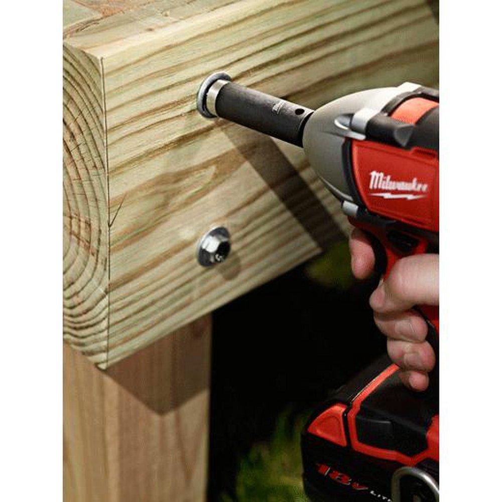 Milwaukee&reg; Black Deep Well Socket 