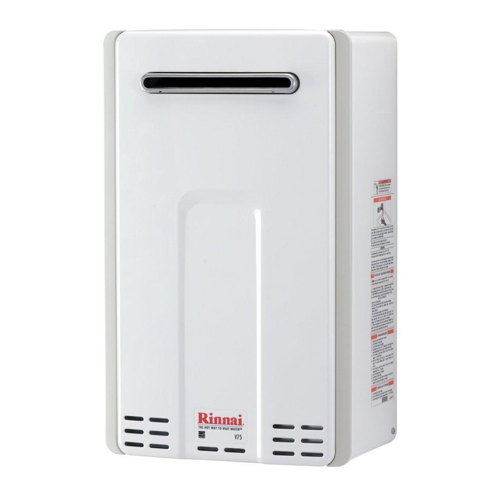 Rinnai 180 MBH Outdoor Non-Condensing 57W Tankless Water Heater 