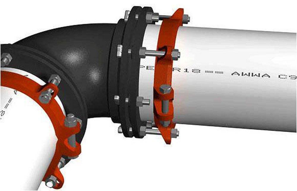 EBAA Iron Restraint for Mechanical Joint Follower Glands 