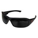 Smoke Lens Black Frame Safety Glasses