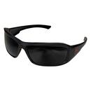 Edge Eyewear Black Black Frame Safety Glasses, Torque 