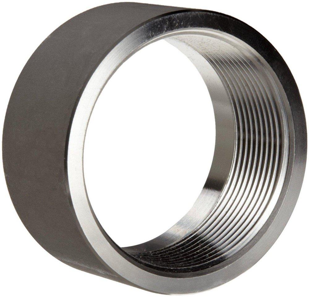 3/4 150# 304 Thread Half Coupling 1.35OD 