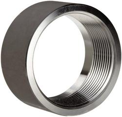 3/8 in. 0.89 OD Threaded 150# 304 Stainless Steel Coupling