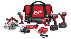 Cordless 18V Reciprocating Saw 6 Tool Kit