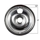 EZ-FLO Chrome Drip Pan For GE 