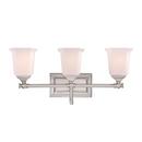 Quoizel Brushed Nickel 3-Light Bath Light 