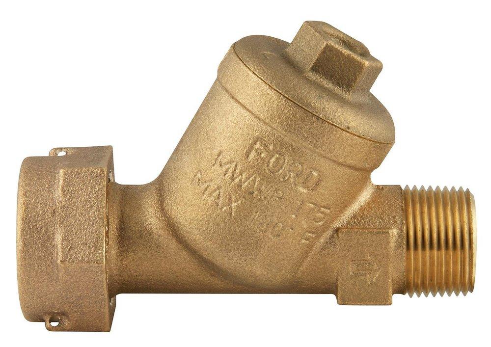 Ford Meter Box Meter x MIP Brass Check Valve 