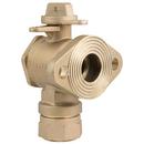 2 in. Quick Joint x Meter Flanged Brass Meter Angle Ball Flange Valve
