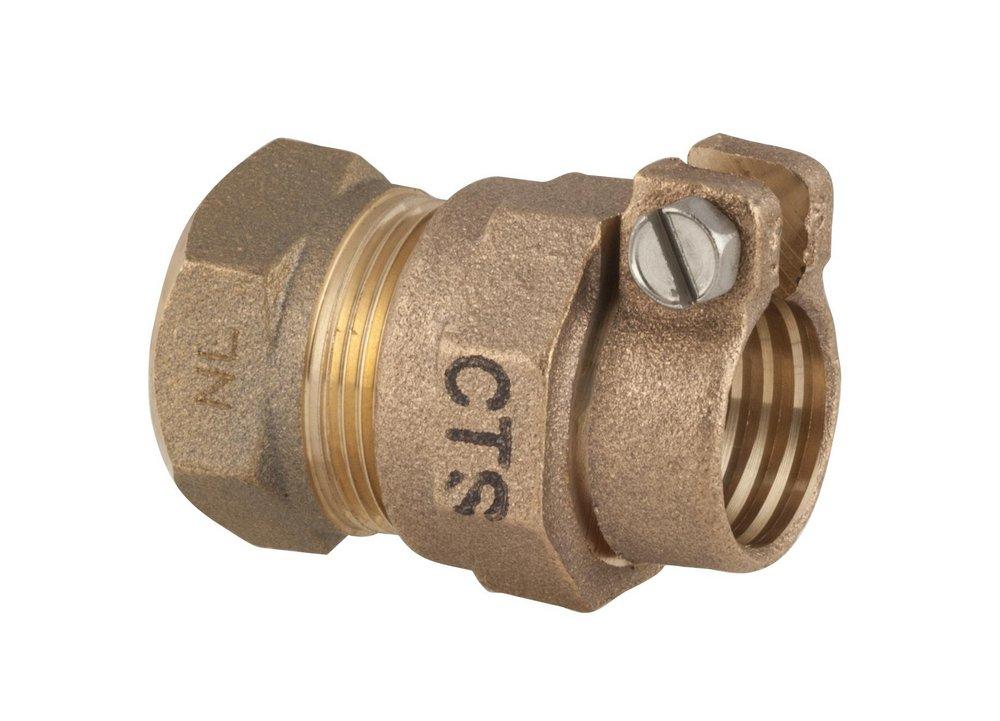 Ford Meter Box FIPS x Pack Joint Brass Reducing Coupling 