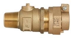 1 in. CC Taper Threaded x PE Pack Joint Ball Corporation Stop