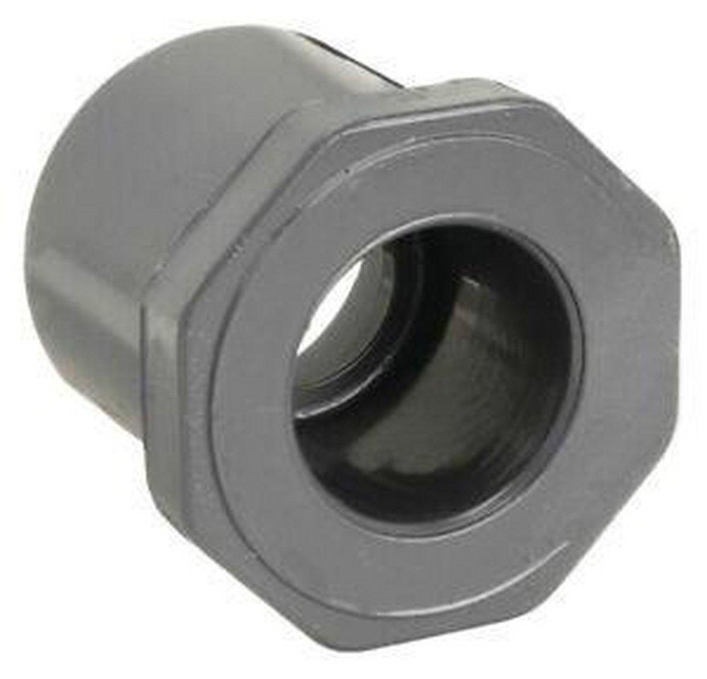 Grey Spigot x Socket Schedule 80 PVC Bushing 