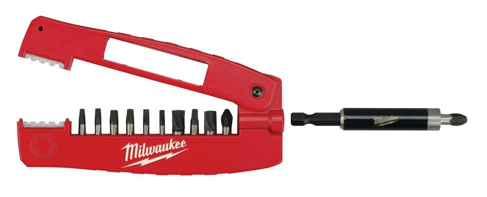 Milwaukee&reg; Silver 1/4 x 1/4 in. Round Driver 12 Piece 