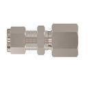 1/2 x 2-31/50 in. OD Tube x FNPT 4700 psi 316 Stainless Steel Bulkhead Double Connector