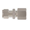 Tylok 2-31/50 in. OD Tube x FNPT 4700 psi 316 Stainless Steel Bulkhead Double Connector 