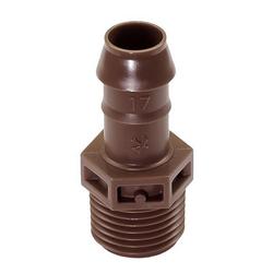 67/100 x 1/2 in. Barbed x MPT Plastic Pipe Adapter