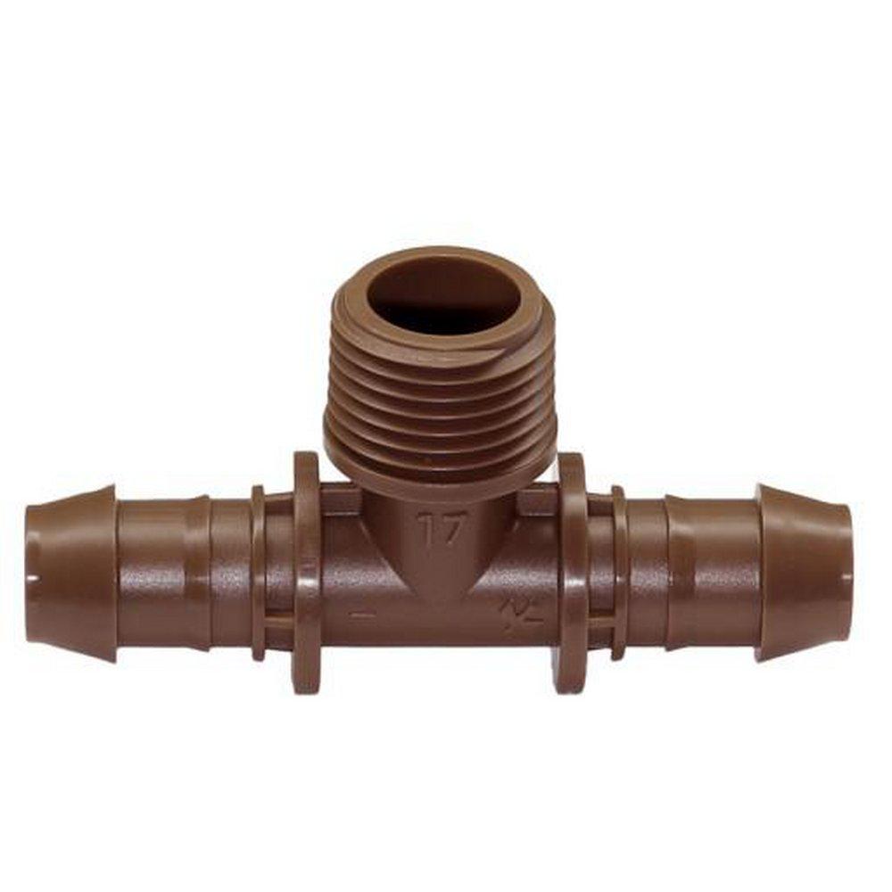 Rain Bird 17mm Barb x Male Pipe Thread Adapter 