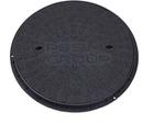 South Bay Foundry Grey 4-1/2 in. Cast Iron Storm Sewer Manhole Cover 
