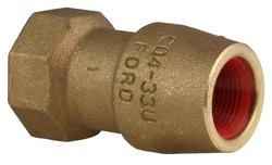 3/4 in. Female Copper Threaded x Union Tight Brass Coupling