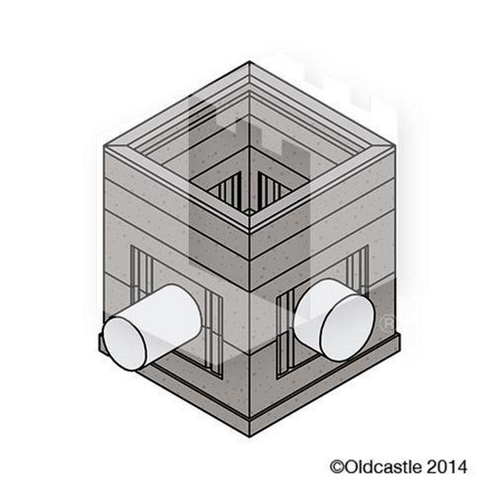 Christy Concrete Products Concrete Catch Basin Section Slab 