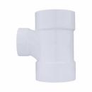 White PVC DWV Sanitary Tee 