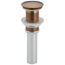 2-3/4 x 3-45/64 in. Bathroom Sink Drain Less Overflow in Brilliance Brushed Bronze