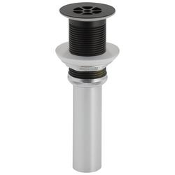 2-3/8 x 3-11/16 in. Bathroom Sink Drain in Matte Black