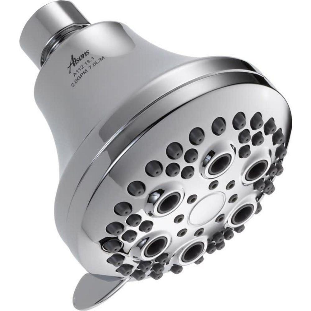 Delta Faucet Chrome Multi Function Full Body, Full Spray with Massage, Fast Massage, High Efficiency and Pause Showerhead 