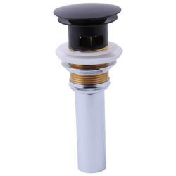 2-3/4 x 3-39/64 in. Pop-Up Drain Assembly in Matte Black