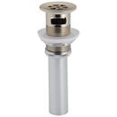 Brizo Brushed Nickel 2-3/8 x 3-11/16 in. Bathroom Sink Drain 