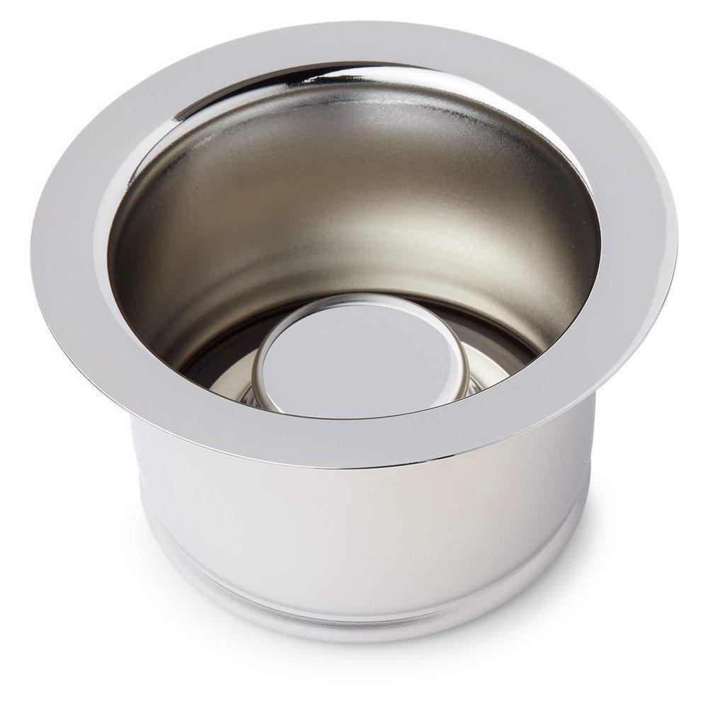 Signature Hardware Chrome Disposer Flange & Stopper 