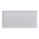 48 x 24 in. Commercial 1-way Return Grille in White Aluminum