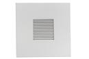 8 x 8 in. Commercial Return Grille in White Aluminum