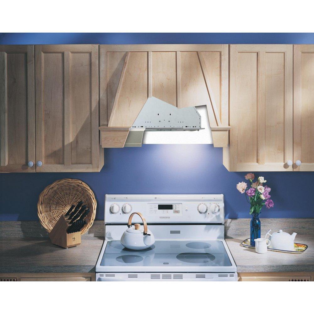 Broan Brushed Grey 20-1/2 in. 290 cfm Power Pack Hood 