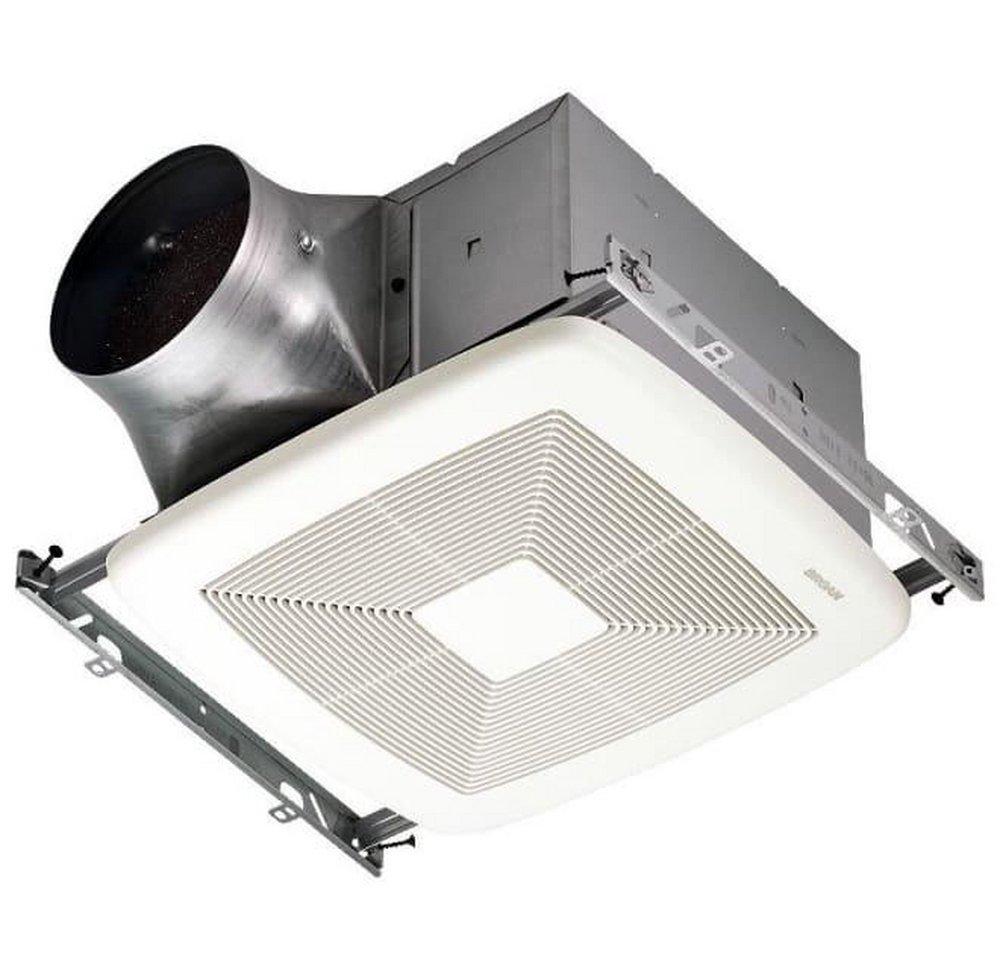 Broan White Bathroom Exhaust Fan in White 