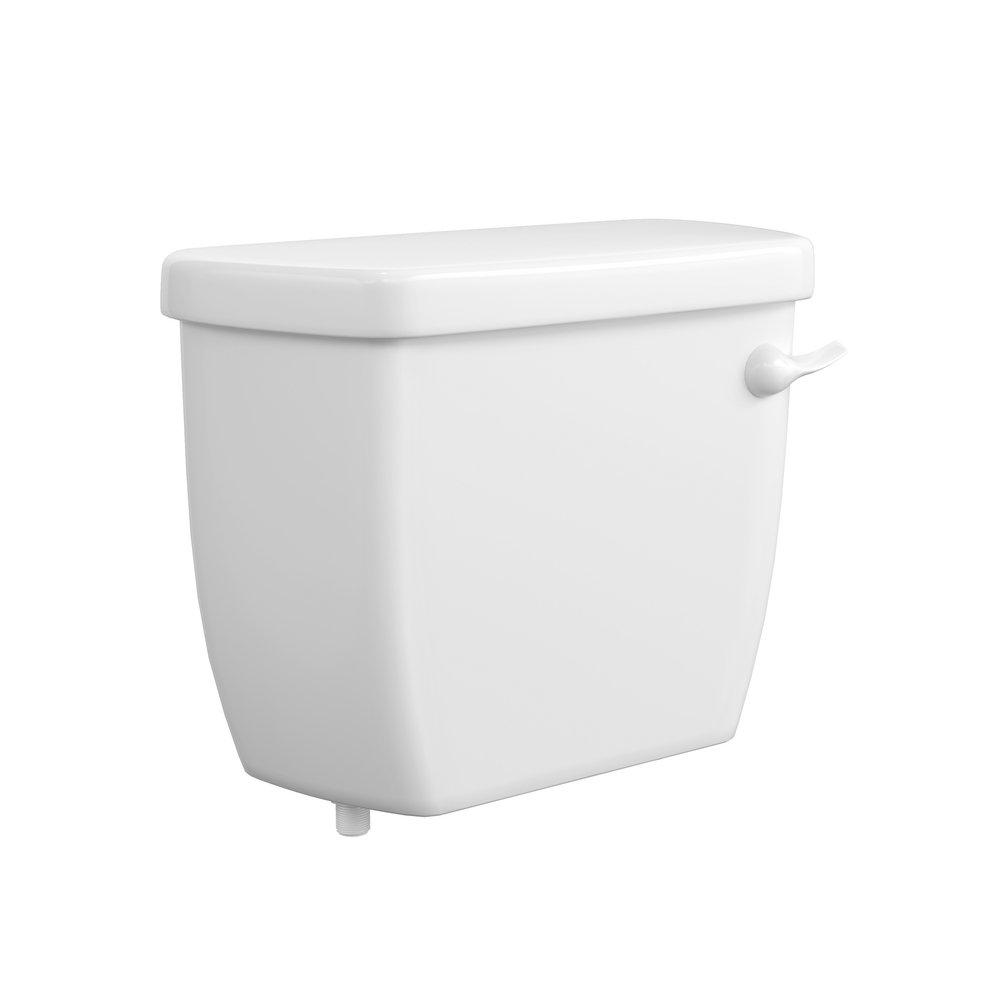 PROFLO&reg; White 1.28 gpf Two Piece Toilet Tank 