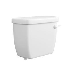 1.28 gpf Right Hand Toilet Tank in White