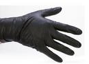 Component Manufacturing Black Disposable Glove in Black 