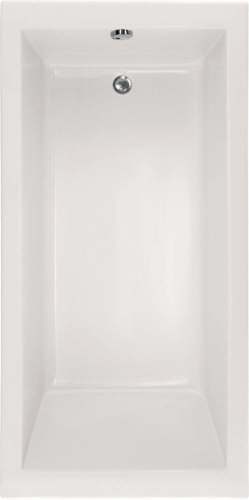 Hydro Systems White 60 x 36 in. Drop-In Bathtub with End Drain 