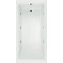 Hydro Systems White 66 x 36 in. Combo Drop-In Bathtub with End Drain 