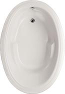 Hydro Systems White 60 x 41-1/2 in. Drop-In Bathtub with End Drain 