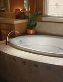 Hydro Systems White 60 x 41-1/2 in. Drop-In Bathtub with End Drain 