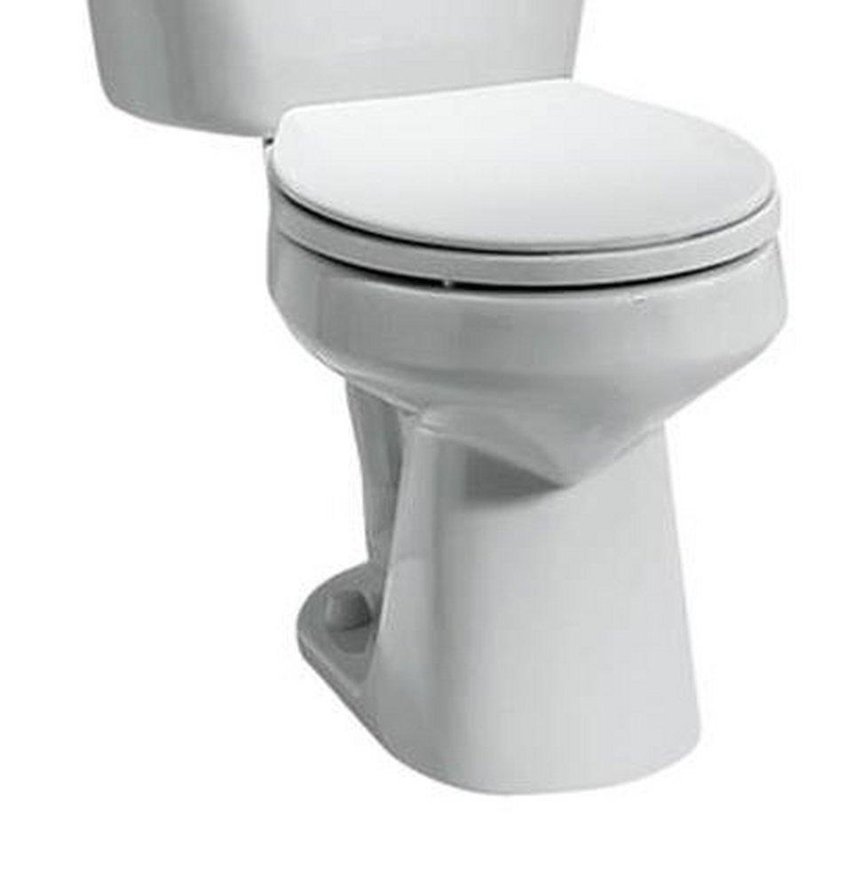 Mansfield Plumbing Products Biscuit 1.6 gpf Round Toilet Bowl 