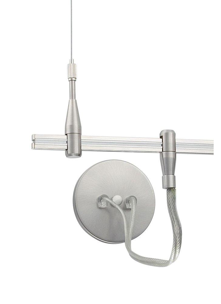 Visual Comfort & Co. Architectural Satin Nickel Center Power Single Feed 