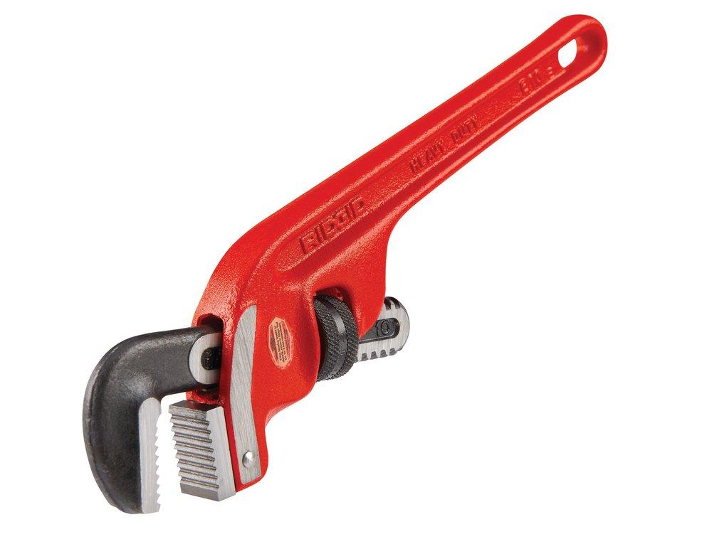 RIDGID Red Heavy Duty End Pipe Wrench 