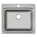 Elkay Lustrous Satin 25 x 22 in. Stainless Steel Single Bowl Drop-in Kitchen Sink in Lustrous Satin 