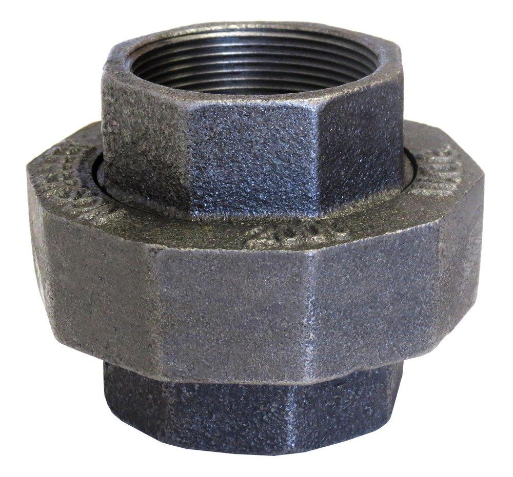 300# Black Malleable Union 